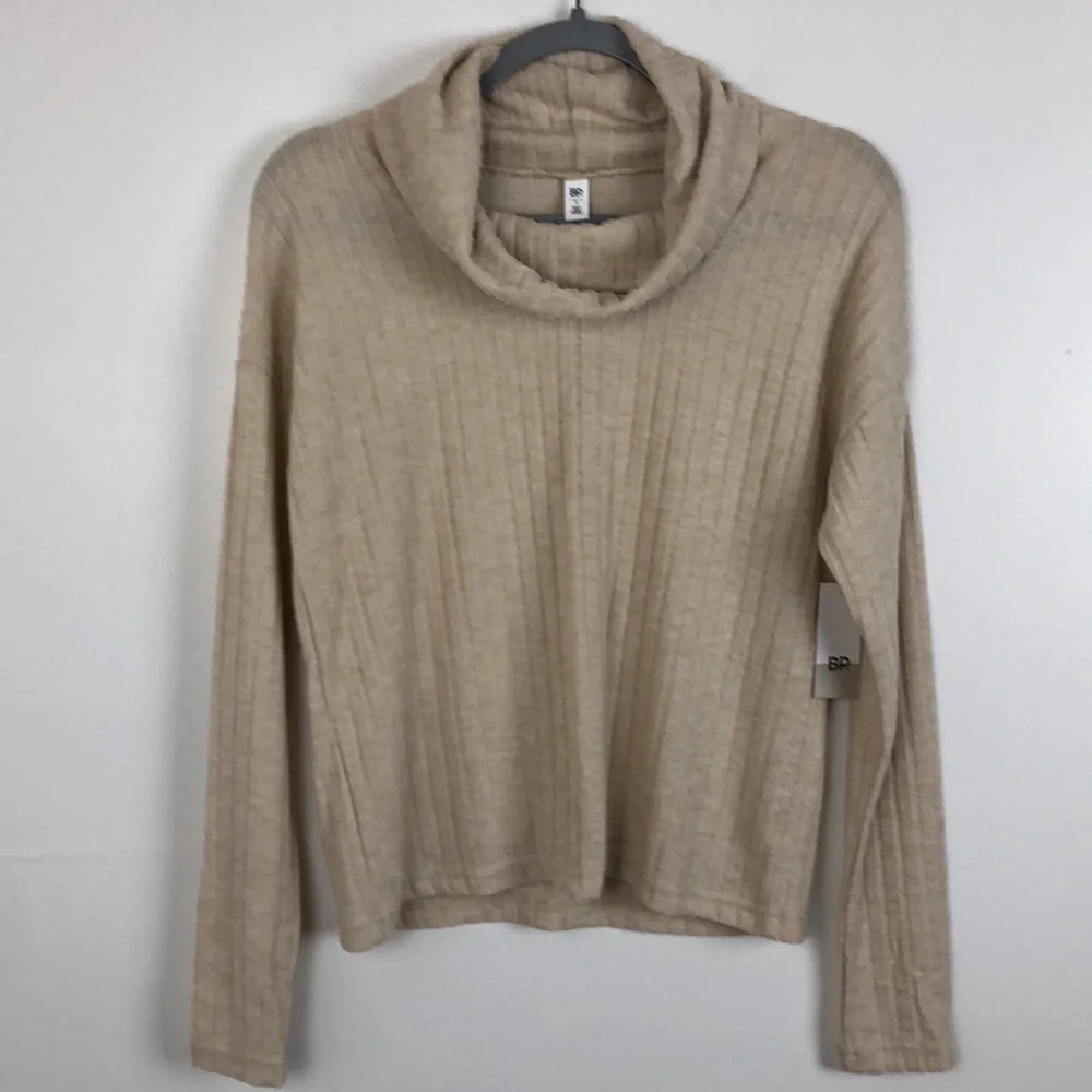BP Cowl Turtleneck Long Sleeves‎ Top Size Small